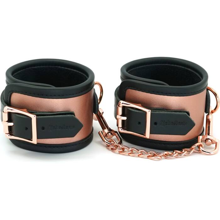 Поножі Liebe Seele Rose Gold Memory Ankle Cuffs, натуральна шкіра, рожеве золото