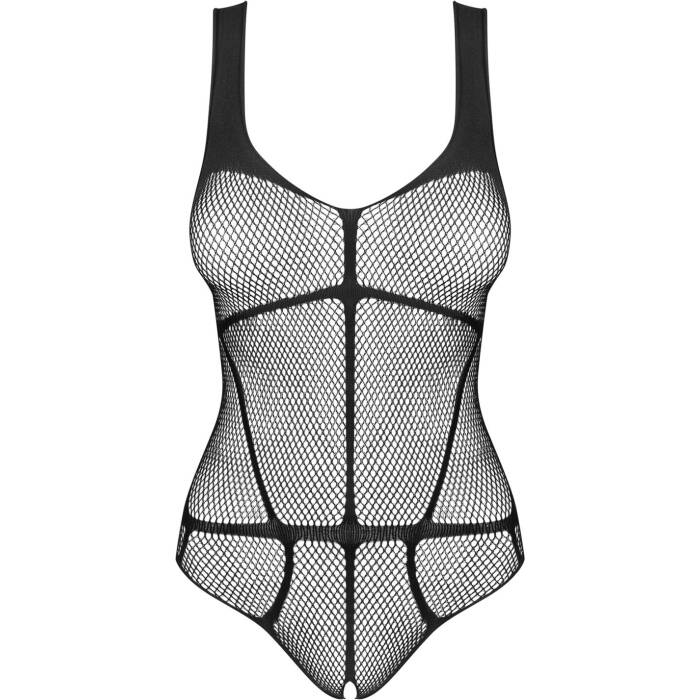 Еротичне боді з доступом Obsessive B336 crotchless teddy S/M/L