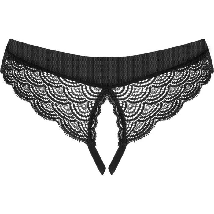 Трусики з доступом Obsessive Chemeris crotchless panties XS/S