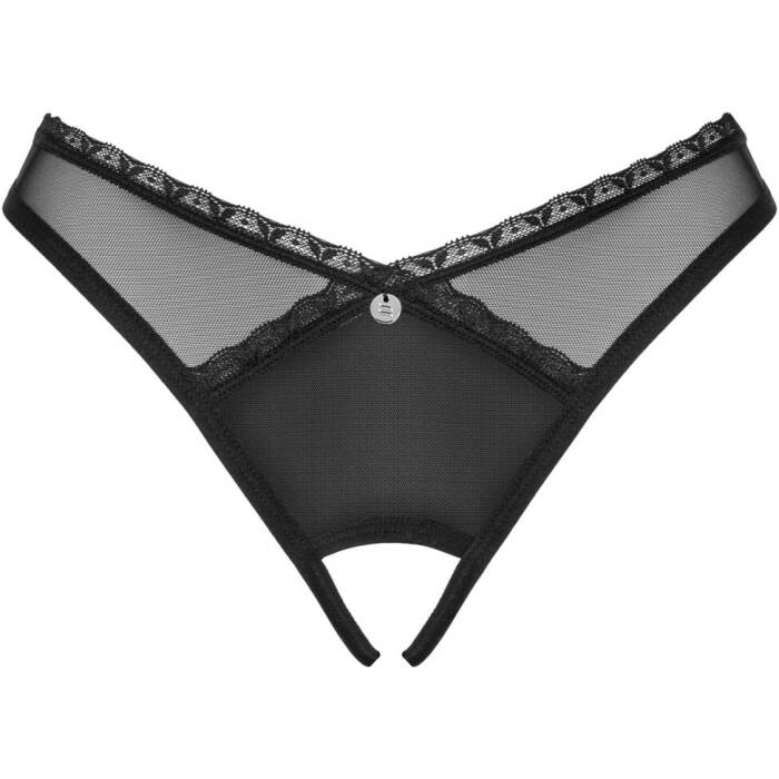 Трусики з доступом Obsessive Latinesa crotchless thong XL/2XL Новинка