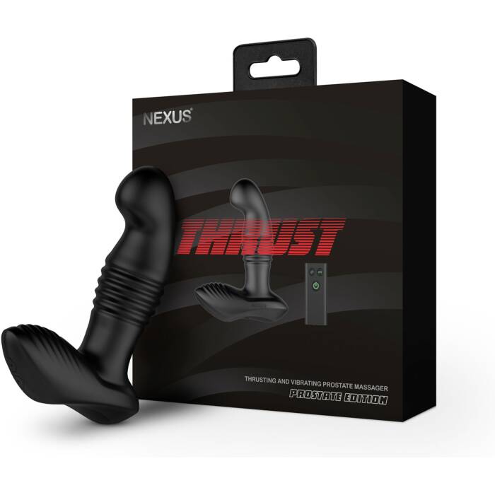 Масажер простати Nexus Thrust Prostate Edition, вібрація та пульсація, пульт ДК