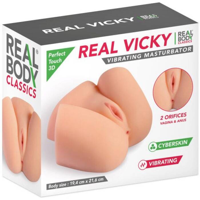 Мастурбатор Real Body — Real Vicky