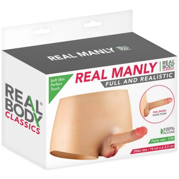 Страпон Real Body — Real Manly full and realistic S/M