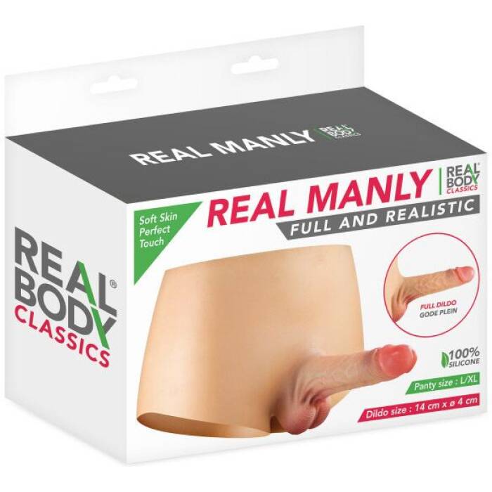 Страпон Real Body — Real Manly full and realistic L/XL