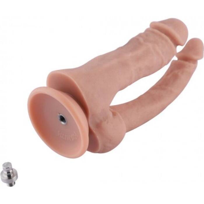 Подвійний фалоімітатор Hismith 9.8" Double Penetrator Silicone Dildo