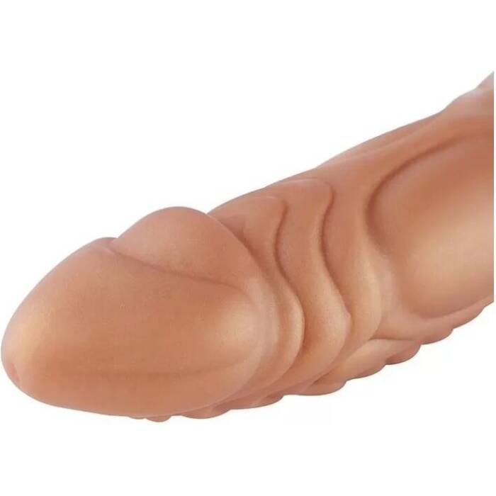 Силіконовий дилдо Hismith Slightly Curved Silicone Dildo Monster Series