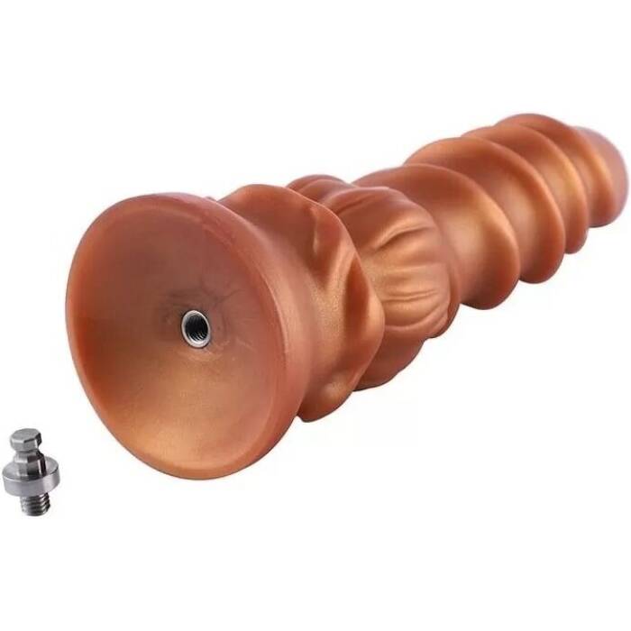 Силіконовий дилдо Hismith Spiral Grain Silicone Dildo Monster Series