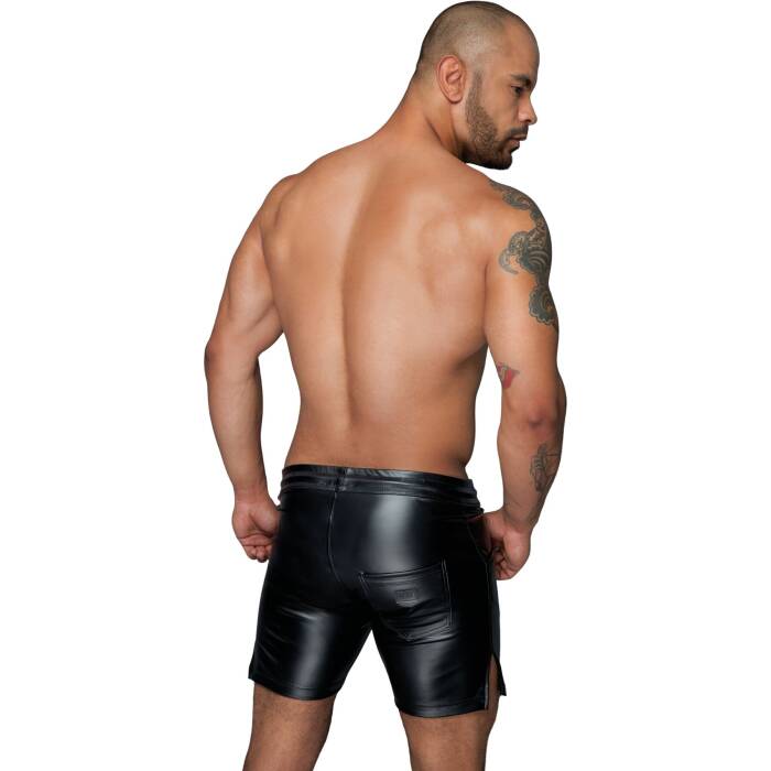 Чоловічі шорти Noir Handmade H061 Powerwetlook shorts - 3XL