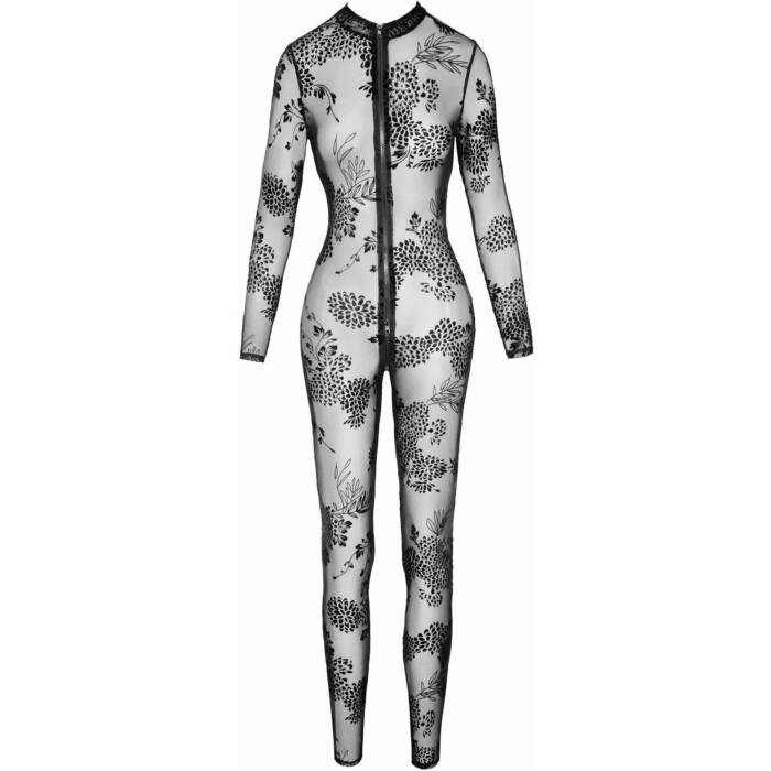 Бодістокінг Noir Handmade F237 Long tulle overall - XXL