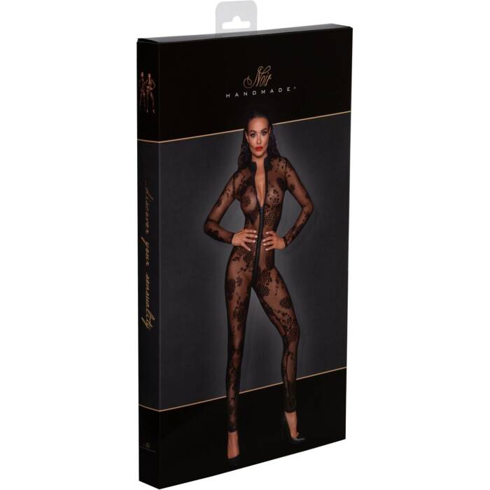 Бодістокінг Noir Handmade F237 Long tulle overall - XXL