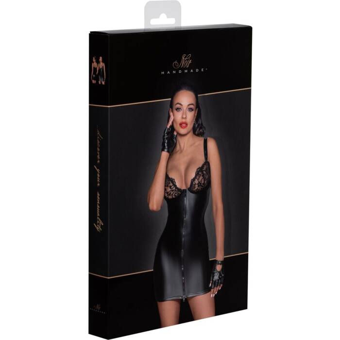 (SALE) Сукня Noir Handmade F254 Powerwetlook mini-dress - S