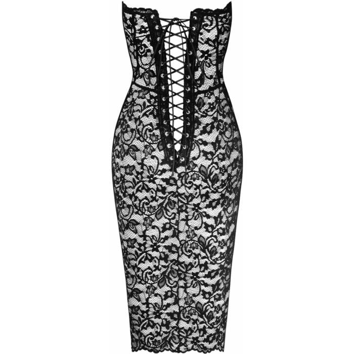 Сукня Noir Handmade F301 Catalyst lace up midi dress - S