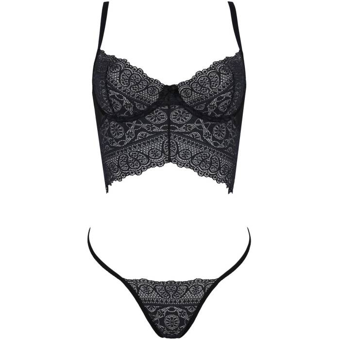 Комплект Passion KERRIA SET black S/M - ECO Passion