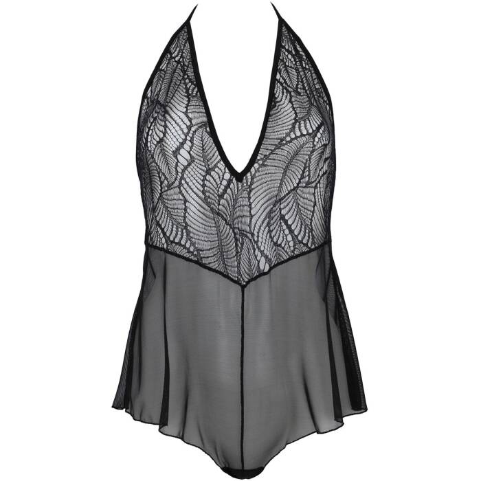 Боді Passion LEAFA BODY black S/M - ECO Passion