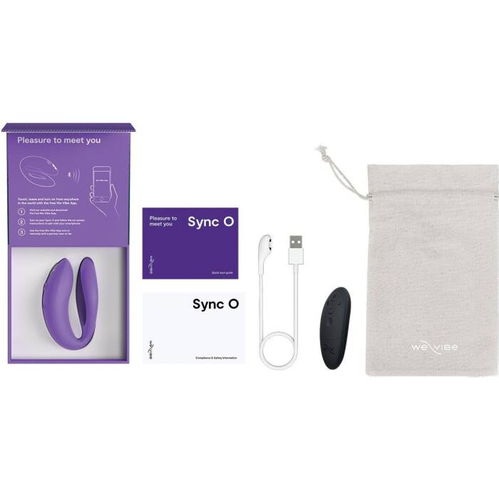 Смарт-вібратор для пар We-Vibe Sync O Light Purple