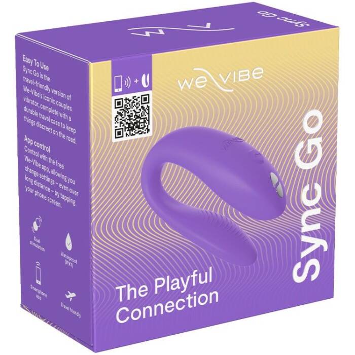 Смарт-вібратор для пар We-Vibe Sync GO Light Purple