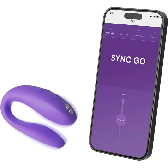 Смарт-вібратор для пар We-Vibe Sync GO Light Purple