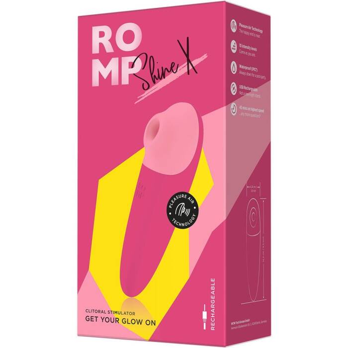 Вакуумний кліторальний стимулятор Romp Shine X