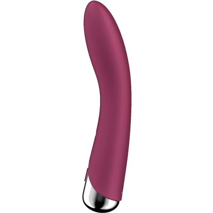 Вібратор точки G з обертанням Satisfyer Spinning Vibe 1 Red, 2 мотори