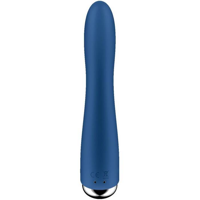 Вібратор точки G з обертанням Satisfyer Spinning Vibe 1 Blue, 2 мотори