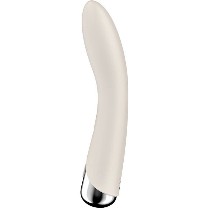 Вібратор точки G з обертанням Satisfyer Spinning Vibe 1 Beige, 2 мотори