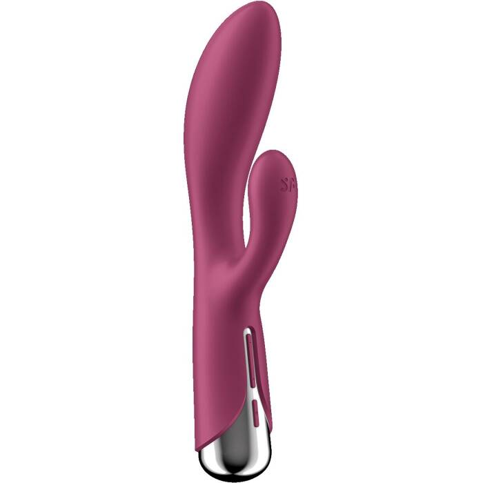 Вібратор-кролик з ротацією Satisfyer Spinning Rabbit 1 Red, 3 мотори