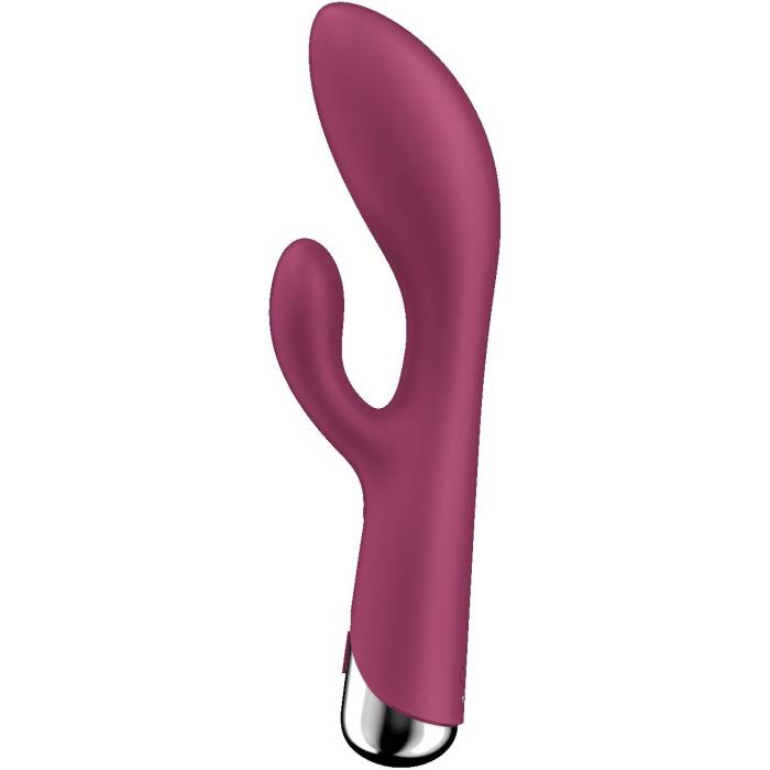 Вібратор-кролик з ротацією Satisfyer Spinning Rabbit 1 Red, 3 мотори