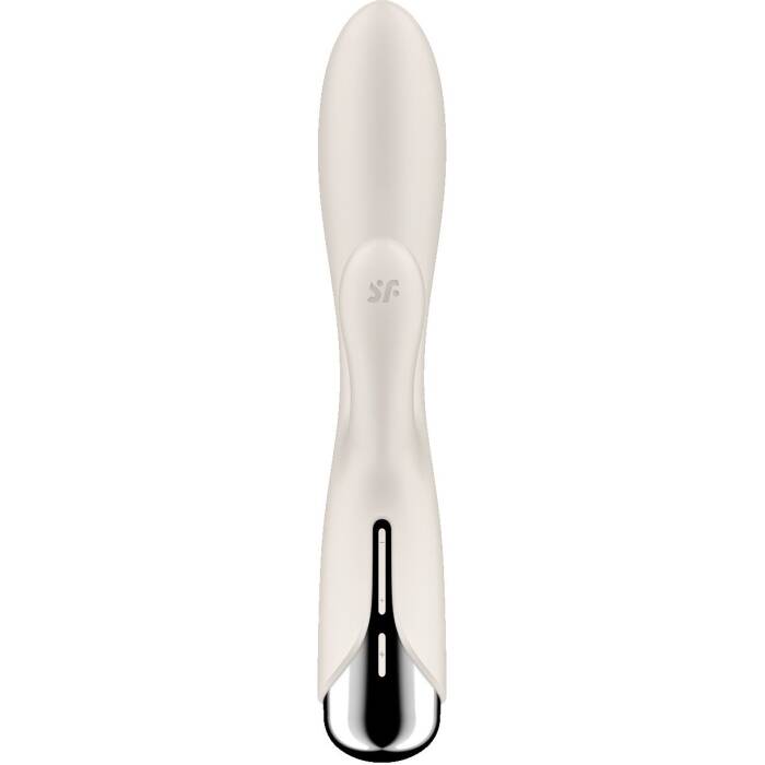 Вібратор-кролик з ротацією Satisfyer Spinning Rabbit 1 Beige, 3 мотори