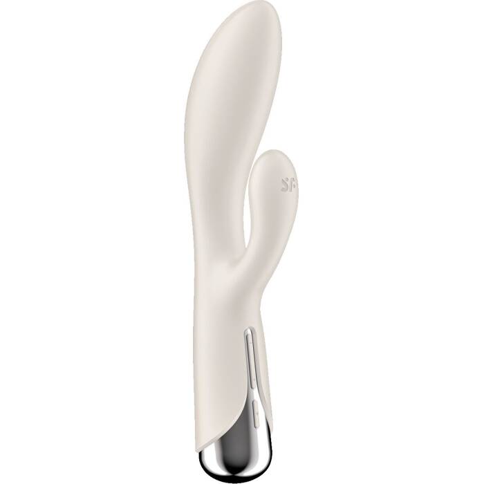 Вібратор-кролик з ротацією Satisfyer Spinning Rabbit 1 Beige, 3 мотори