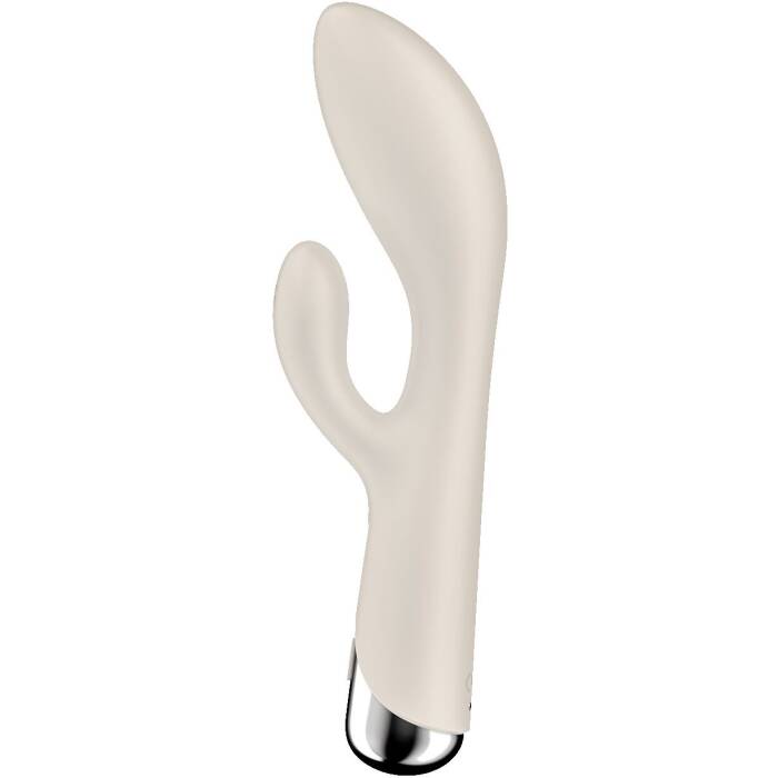 Вібратор-кролик з ротацією Satisfyer Spinning Rabbit 1 Beige, 3 мотори