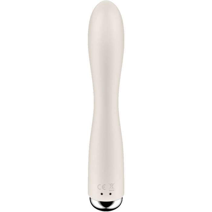 Вібратор-кролик з ротацією Satisfyer Spinning Rabbit 1 Beige, 3 мотори