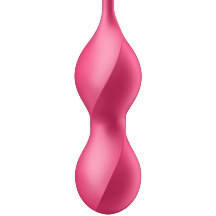 Вагінальні смарт-кульки з вібрацією Satisfyer Love Birds 2 Connect App Red, 86 г, пульт ДК