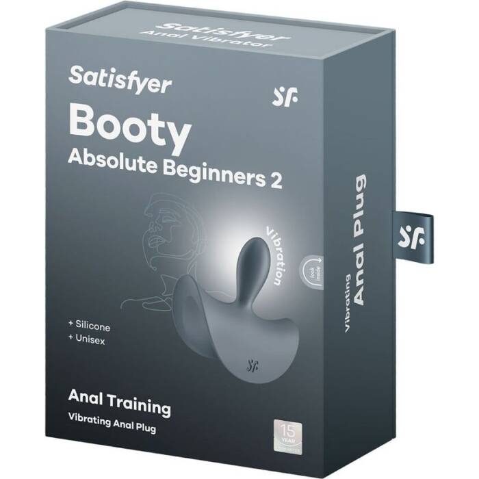 Анальна вібропробка Satisfyer Booty Absolute Beginners 2, для початківців, ввідна частина 3,5 см