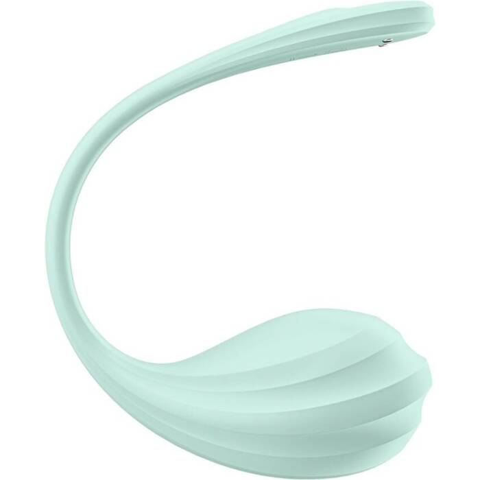 Смарт-віброяйце Satisfyer Smooth Petal Connect App Mint