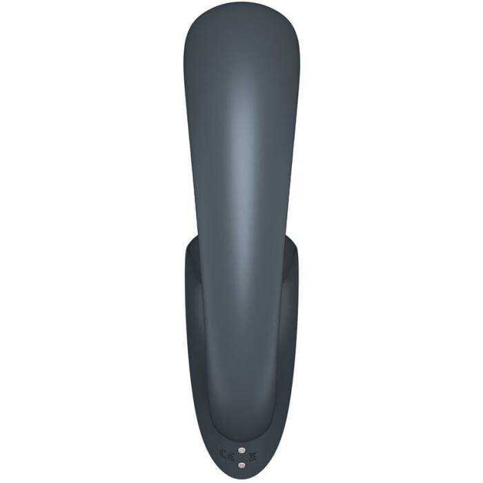 Вагінально-кліторальний вібратор Satisfyer G for Goddess 1 Dark Grey, 2 мотори