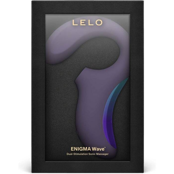 Кліторально-вагінальний звуковий стимулятор LELO Enigma WAVE Cyber Purple, 3 типи стимуляції