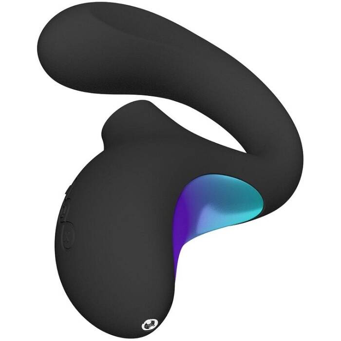 Кліторально-вагінальний звуковий стимулятор LELO Enigma WAVE Black, 3 типи стимуляції