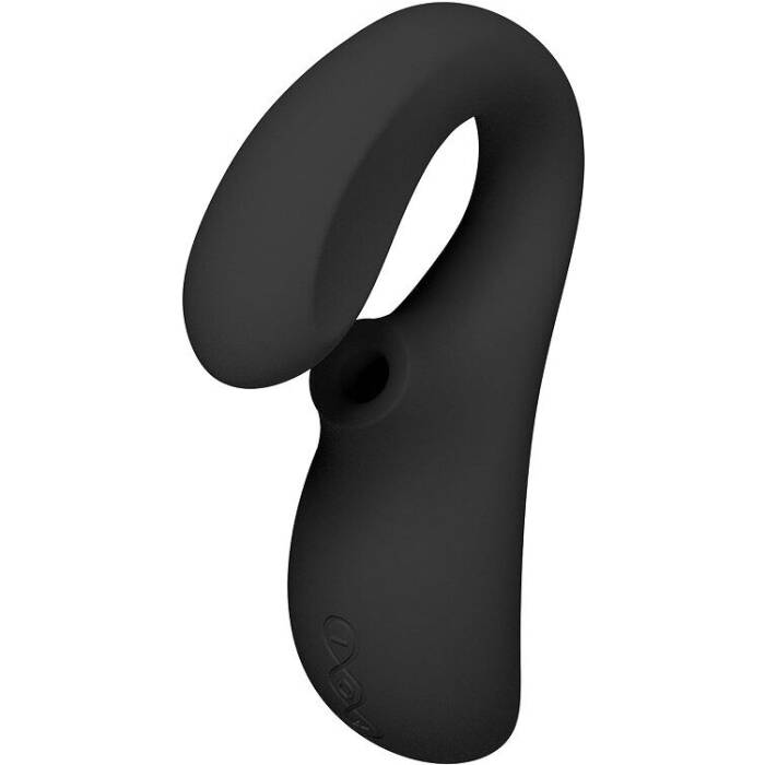 Кліторально-вагінальний звуковий стимулятор LELO Enigma WAVE Black, 3 типи стимуляції