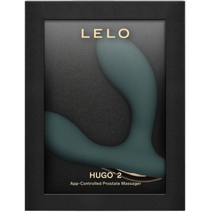 Смарт-масажер простати LELO Hugo 2 Green, 2 мотори, підвищена потужність