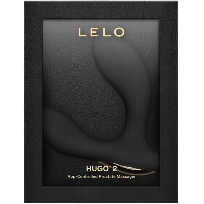 Смарт-масажер простати LELO Hugo 2 Black, 2 мотори, підвищена потужність