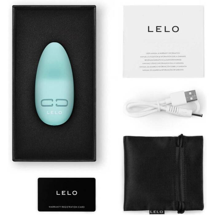 Мінівібратор для клітора LELO Lily 3 Polar Green, 10 режимів, дуже потужний