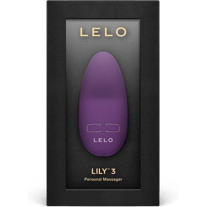 Мінівібратор для клітора LELO Lily 3 Dark Plum, 10 режимів, дуже потужний