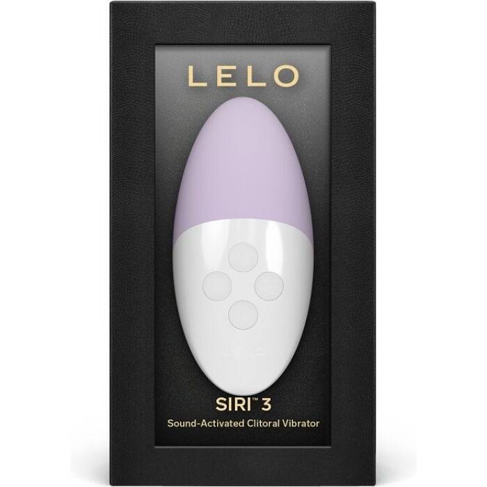 Музичний вібратор для клітора LELO SIRI 3 Calm Lavender, вібрації в ритмі звуків без смартфона