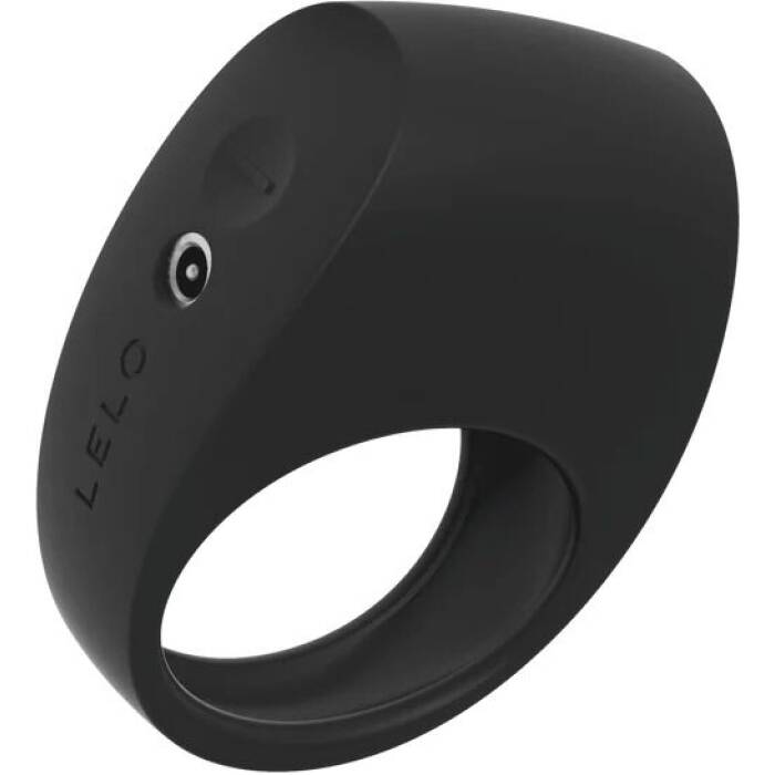 Ерекційне кільце з вібрацією LELO Tor 3 Black, керування зі смартфона