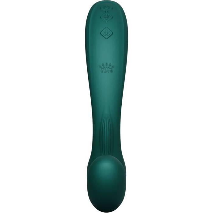 Вібратор-пульсатор з вакуумною насадкою Zalo – Talis G-Spot PulseWave Vibrator Turquoise Green