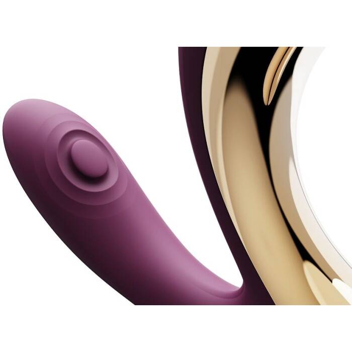 Вібратор-пульсатор з вакуумною насадкою Zalo – Talis G-Spot PulseWave Vibrator Velvet Purple