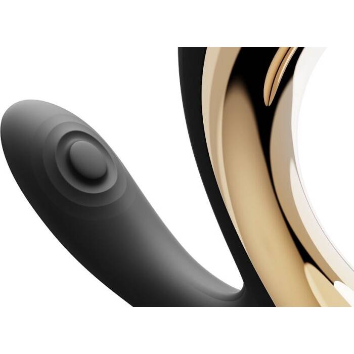 Вібратор-пульсатор з вакуумною насадкою Zalo – Talis G-Spot PulseWave Vibrator Obsidian Black