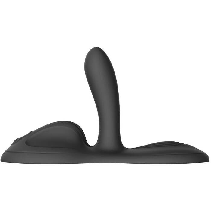 Sit-on-top смарт-вібратор Zalo – Flora Smart Vibrating Pad Obsidian Black, 9 моторів