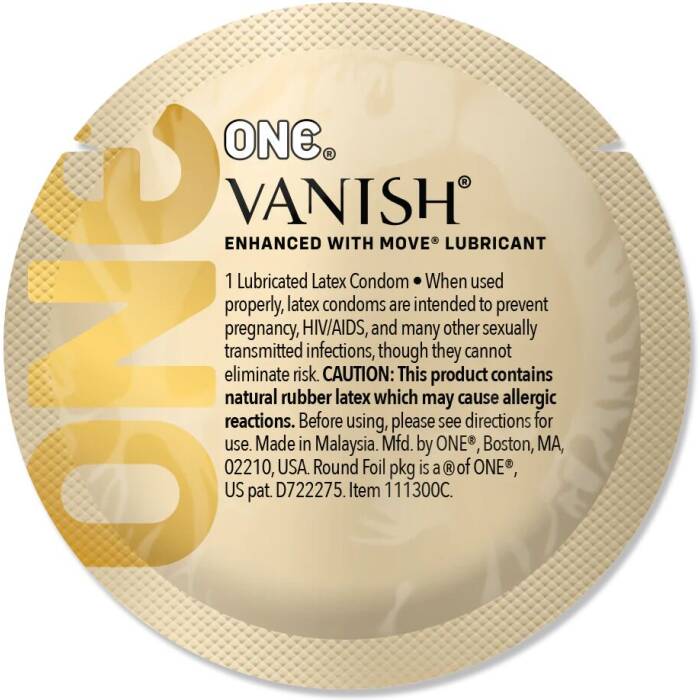 Набір презервативів ONE Vanish Hyperthin 100 шт, мегапак тюб