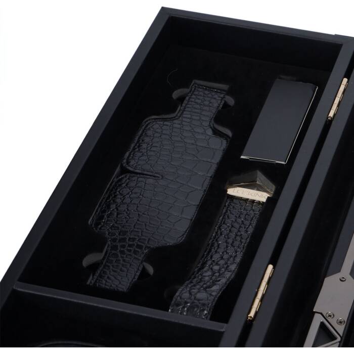 БДСМ-набір LOCKINK All-in-1 BDSM Play Kit - Crocodile Leather